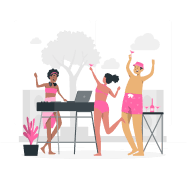 Hen party planning with buff butler service